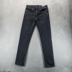 Rag & Bone Jeans Mens 31x32 Gray Fit 2 Slim Charcoal Wash Casual